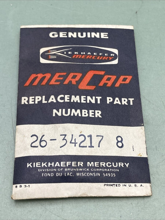 QTY 4 NEW GENUINE MERCURY 26-34217 8 SEAL