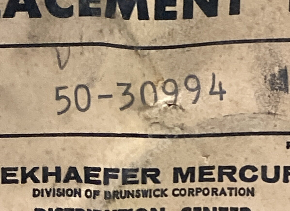 NEW GENUINE MERCURY QUICKSILVER 50-30994 SHEAVE TOP CWL STARTER ASM MARK 35A