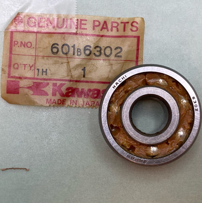 NEW GENUINE KAWASAKI 601B6302 BEARING - BALL, 6302C3