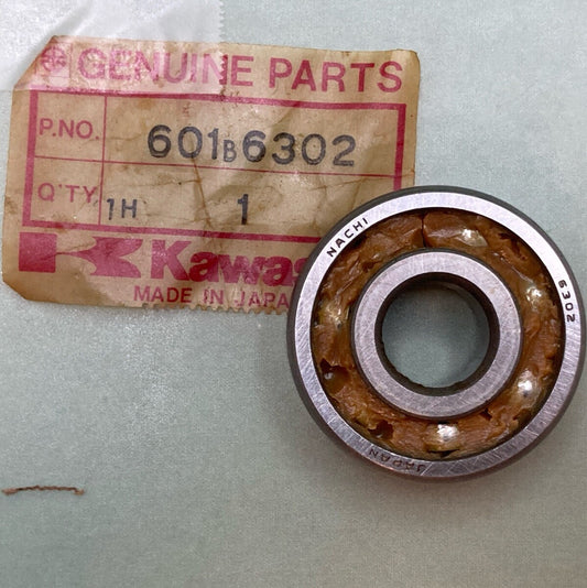 NEW GENUINE KAWASAKI 601B6302 BEARING - BALL, 6302C3