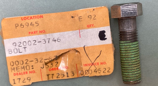 NEW REPLACES KAWASAKI 92002-3746 MUFFLER BOLT