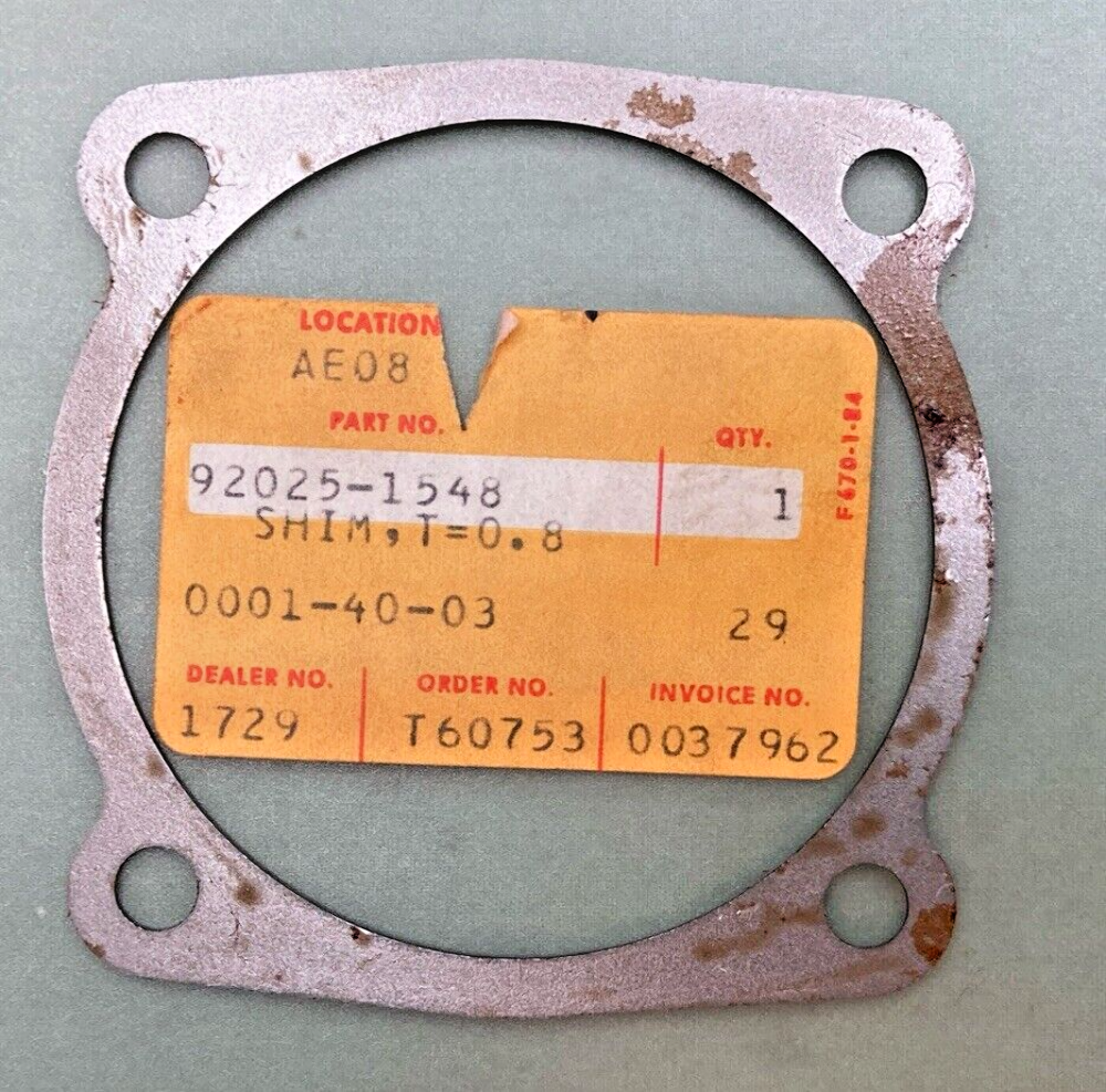 NEW REPLACES KAWASAKI 92025-1548 SHIM, T=0.8