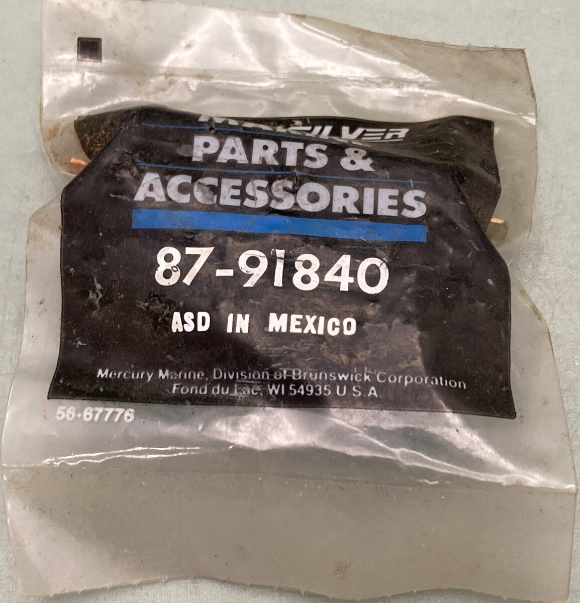 NEW GENUINE MERCURY QUICKSILVER 87-91840 SWITCH REV TROLLING MOTOR