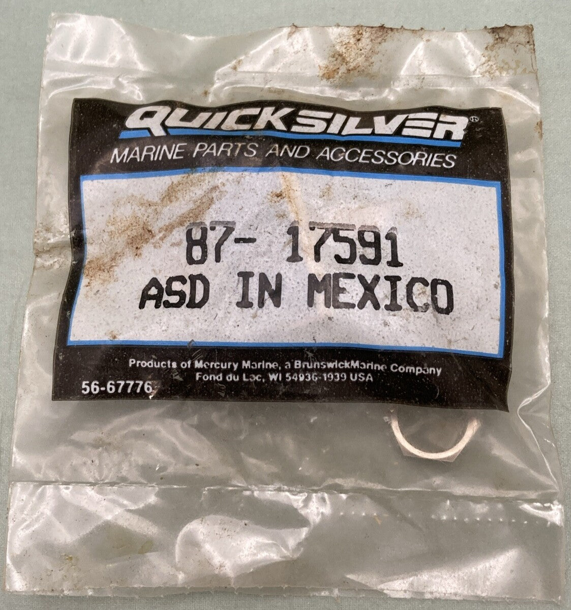 NEW GENUINE MERCURY QUICKSILVER 87-17591 SWITCH DSH CNT HSNG TRANSOM MOUNT