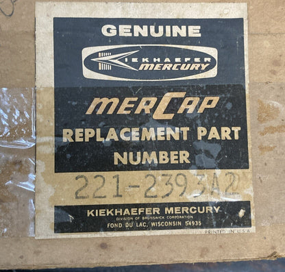NEW GENUINE MERCURY QUICKSILVER 221-2393A2 FLYWHEEL DSH STAT HSNG ASM 40HP
