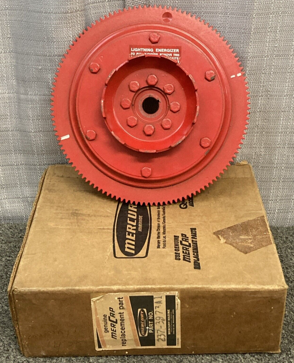 NEW GENUINE MERCURY QUICKSILVER 237-3973A1 FLYWHEEL STAT IGN OUTBOARD 200HP