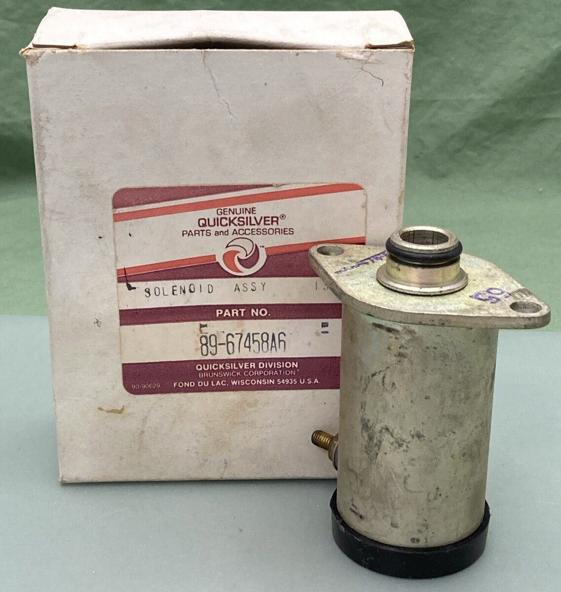 NEW MERCURY QUICKSILVER 89-67458A6 SOLENOID TRIM TILT ASM OUTBOARD 150-200HP