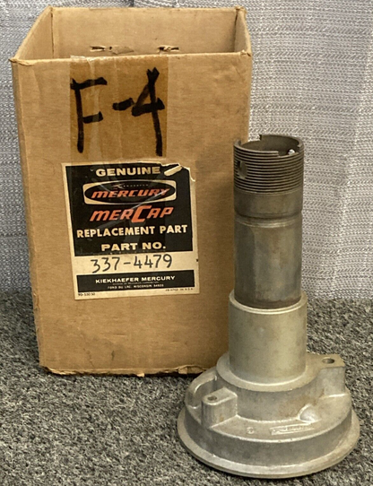 NEW GENUINE MERCURY QUICKSILVER 337-4479 DIS HSNG ADAPT VER LINK OUTBOARD 80HP