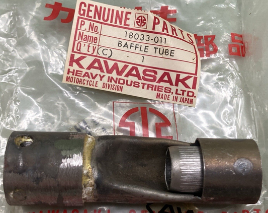 NEW GENUINE KAWASAKI 18033-011 BAFFLE TUBE