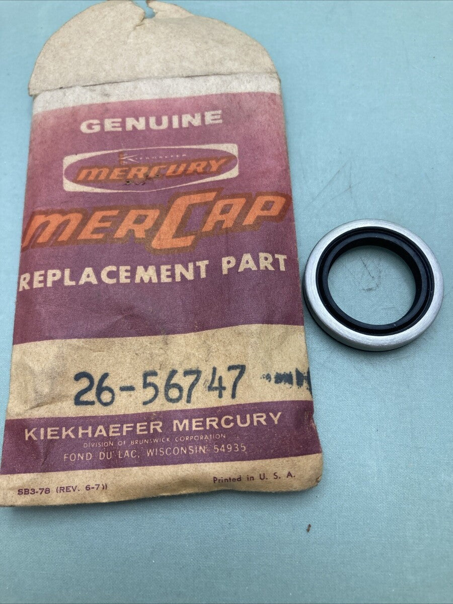 NEW GENUINE MERCURY QUICKSILVER 26-56747 OIL SEAL