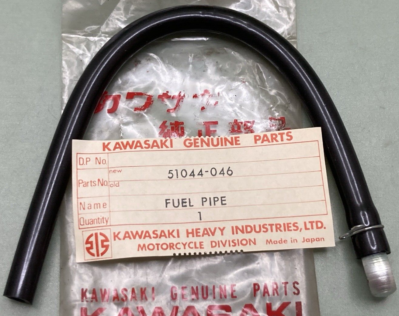 NEW GENUINE KAWASAKI 51044-046 PIPE-FUEL G3-A
