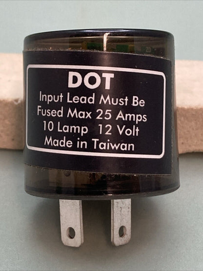 NEW OTR PT5412 2 Prong 10 Lamp Tridon Style Electronic Flasher 12V
