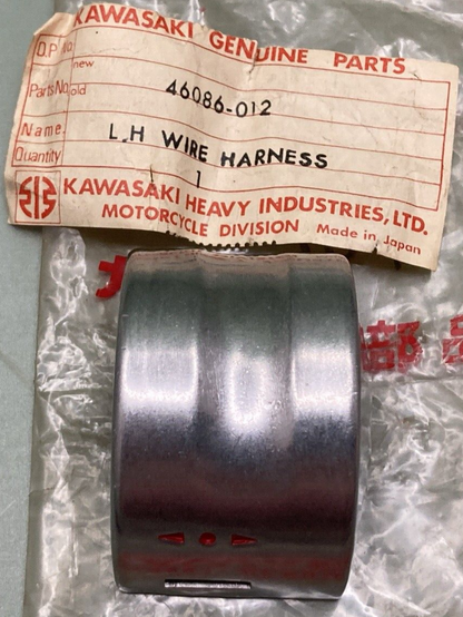 NEW GENUINE KAWASAKI 46086-012 CASE HANDLEBAR LEFT UPPER