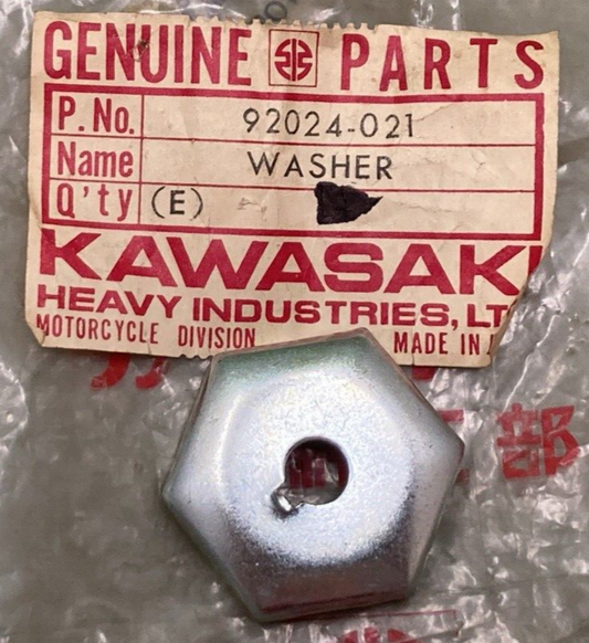 QTY 2 NEW GENUINE KAWASAKI 92024-021 WASHER LOCK