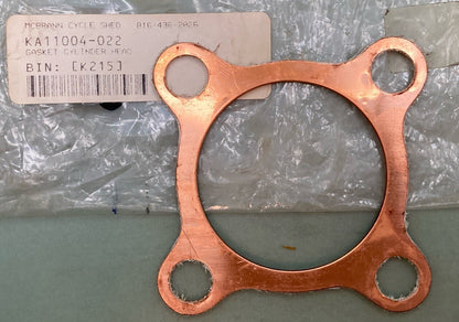 NEW REPLACES KAWASAKI 11004-022 GASKET CYLINDER HEAD