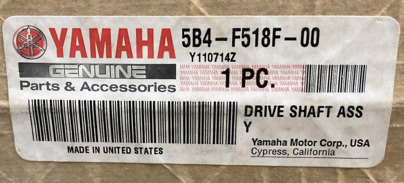 NEW GENUINE YAMAHA 5B4-F518F-00 DRIVE SHAFT