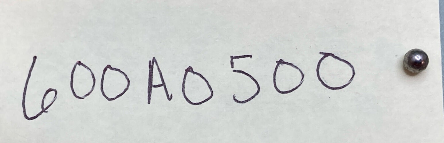 QTY 3 NEW REPLACES KAWASAKI 600A0500 STEEL BALL