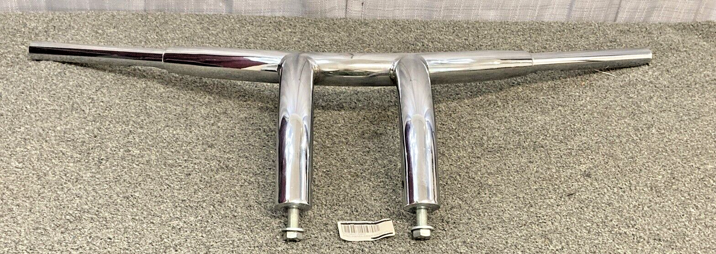 NEW DRAG SPECIALTIES 0601-0492 CHROME 1-1/2" Super Radius T-Bars HONDA VTX