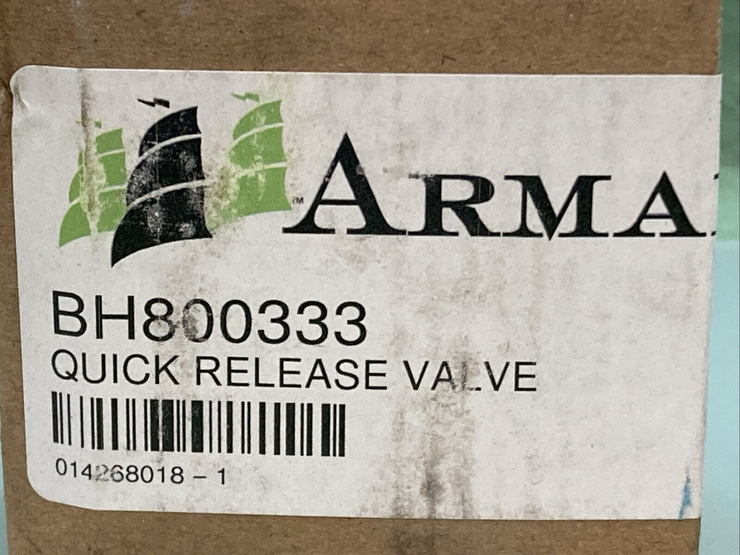 NEW GENUINE ARMADA BH800333 In-Line Quick Release Valve
