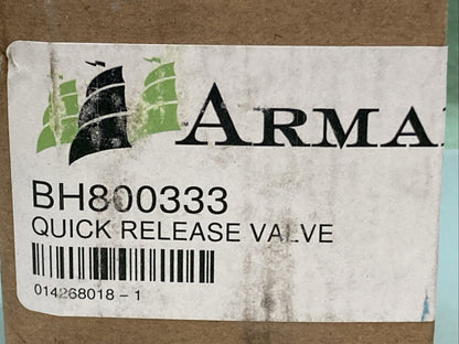 NEW GENUINE ARMADA BH800333 In-Line Quick Release Valve