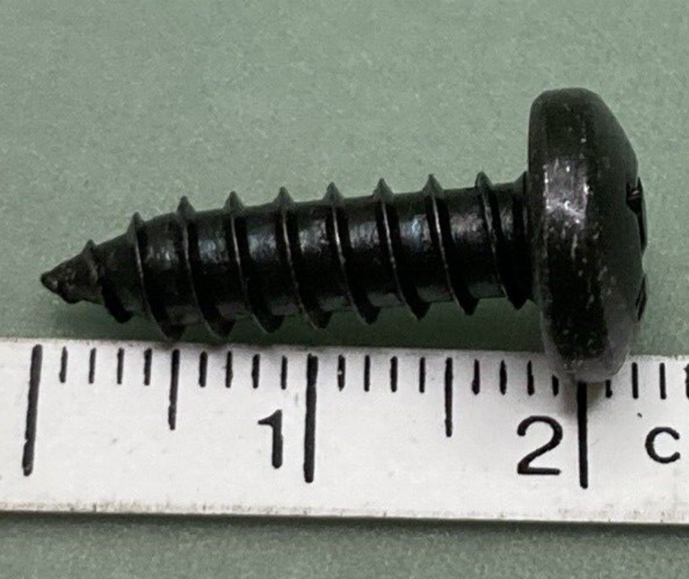 QTY 2 NEW GENUINE ARCTIC CAT 0423-719 SCREW SELF TAP CROSS HEAD 12-14X3/4 BLACK