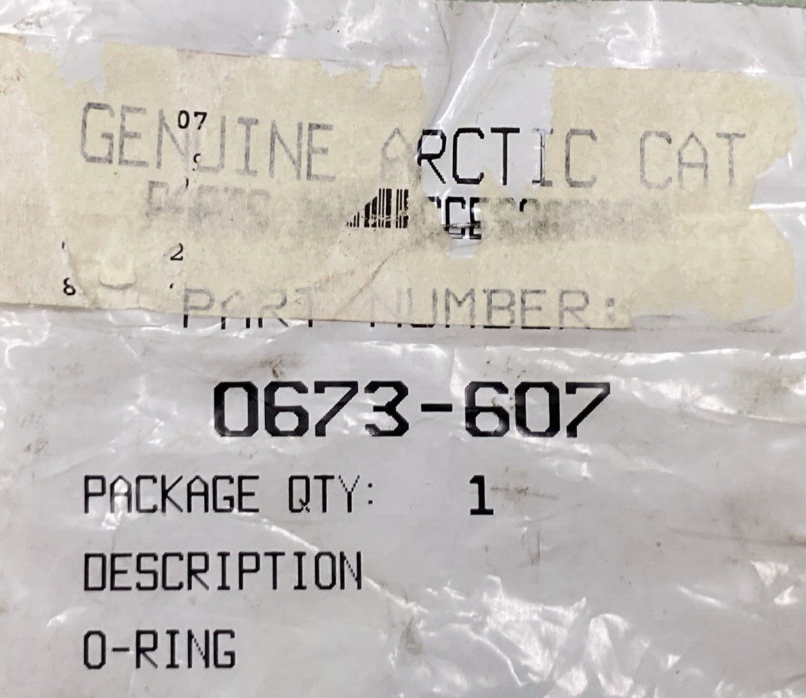 NEW GENUINE ARCTIC CAT 0673-607 O RING 9/16 X 1/16