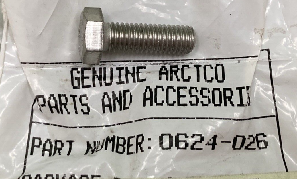 NEW REPLACES Arctic Cat 0624-026 SCREW CAP HEX HEAD 8mm 1.25TX25mm SS