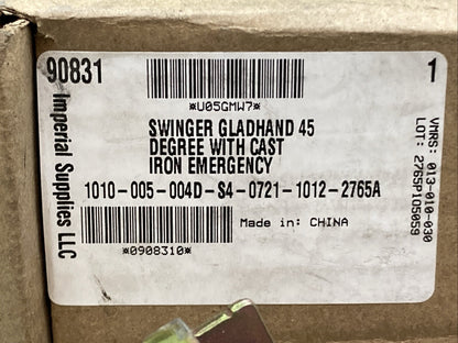 NEW GENUINE PHILLIPS 12-4548 Emergency Glad Hand, Red, Cast Iron IMPERIAL 90831