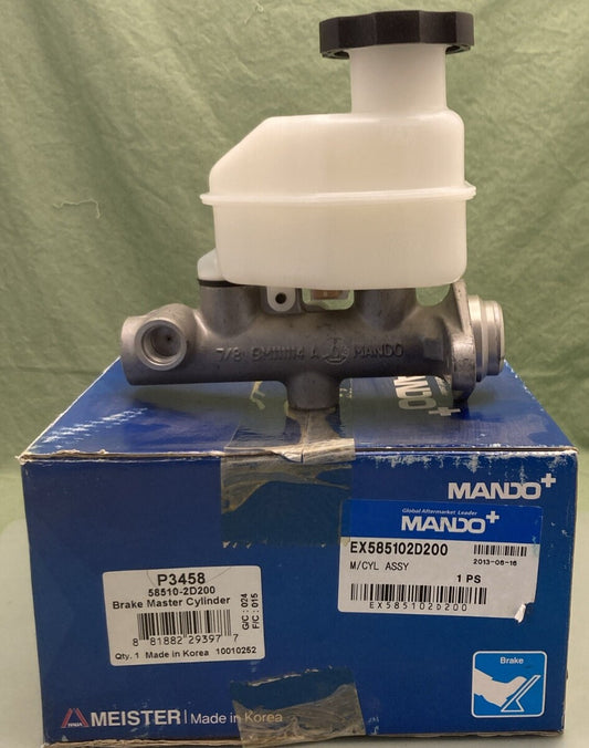 NEW GENIUNE MANDO 58510-2D200 BRAKE MASTER CYLINDER 2000-2006 Hyundai Elantra