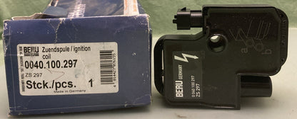 NEW GENUINE BERU ZS297 Ignition Coil Mercedes-Benz 0040.100.297