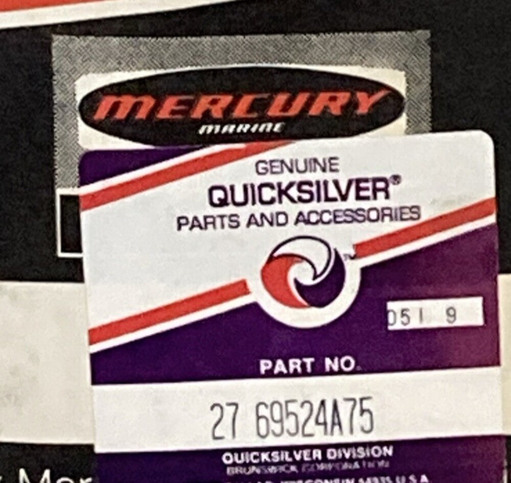 NEW MERCURY QUICKSILVER 27-69524A75 ENGINE OVER GASK SET OUTBOARD 50-70HP INC