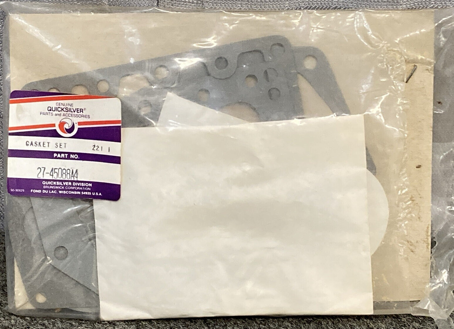 NEW MERCURY QUICKSILVER 27-45088A4 ENGINE GASKET SET MERC MARINE 200 INCOMPLETE