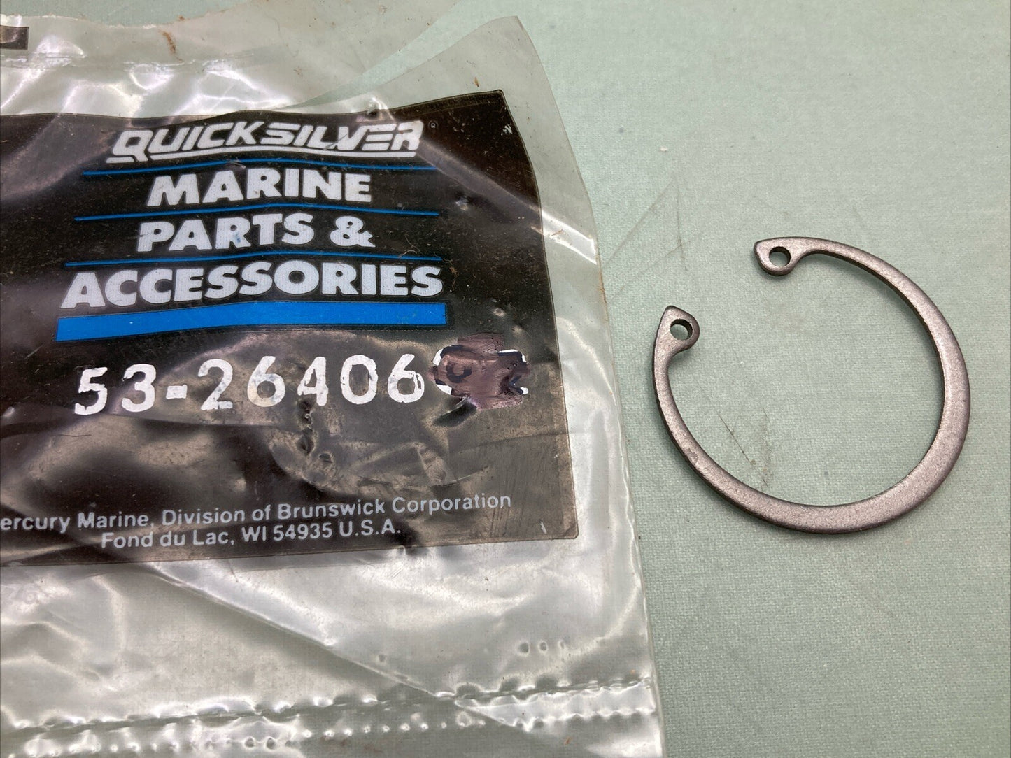 QTY 4 NEW GENUINE MERCURY QUICKSILVER 53-26406 SNAP RING