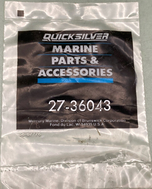 QTY 2 NEW GENUINE MERCURY QUICKSILVER 27-36043 Gimbal Housing Connector Gasket