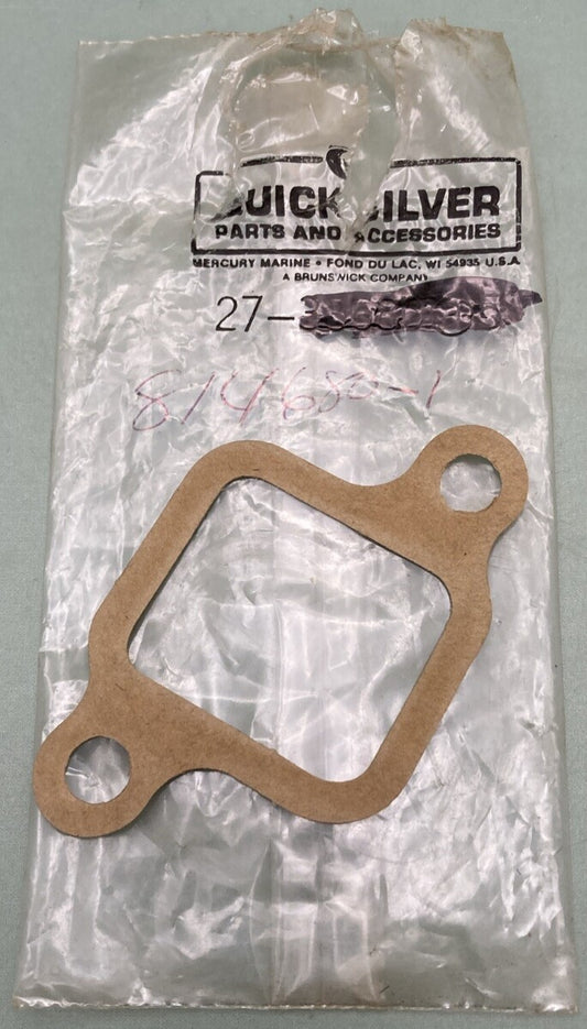 QTY 2 NEW GENUINE MERCURY QUICKSILVER 27-814680-1  GASKET THERMOSTAT HSNG