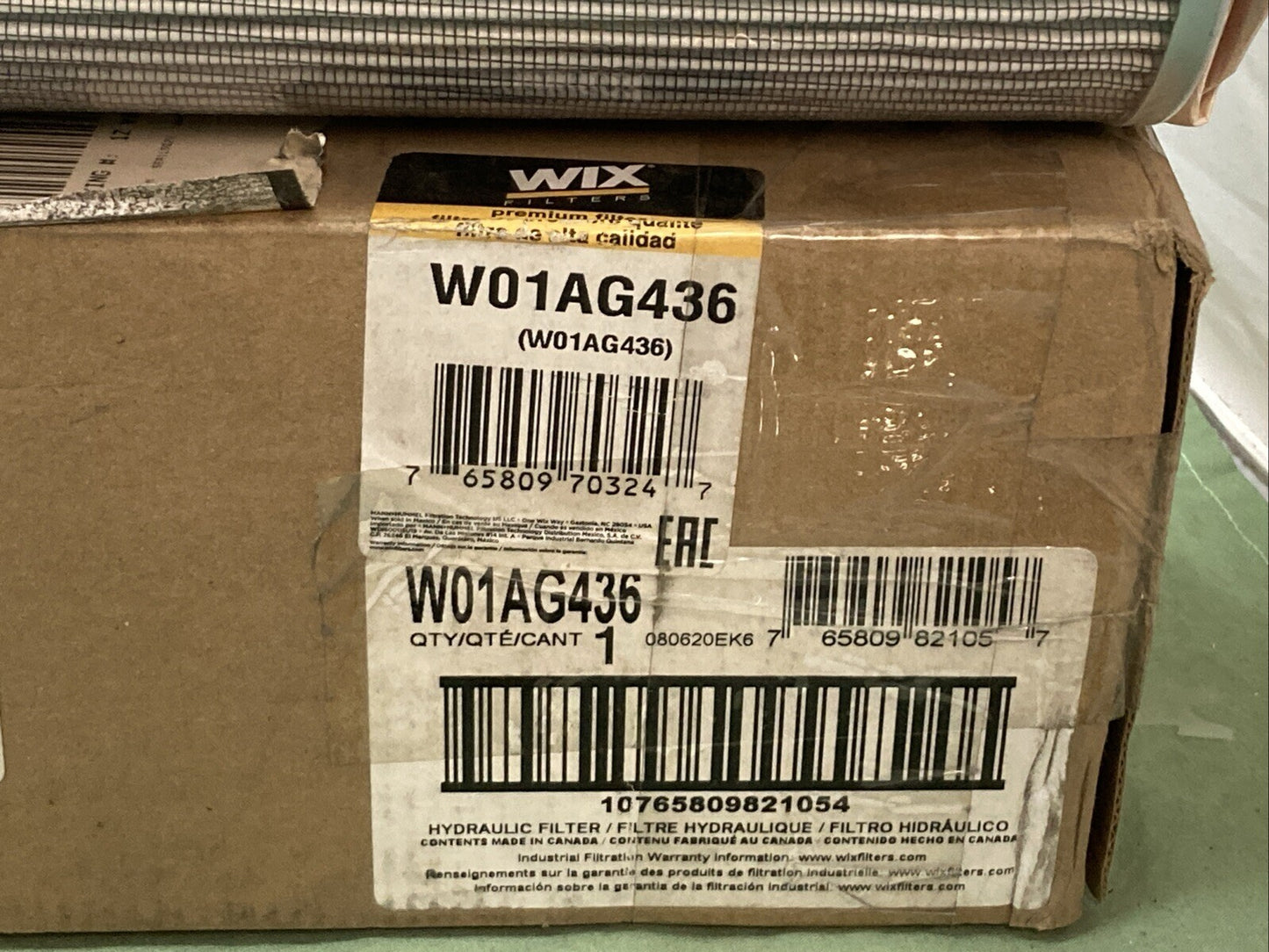 NEW GENUINE WIX FILTERS W01AG436 Industrial Hydraulic Filter