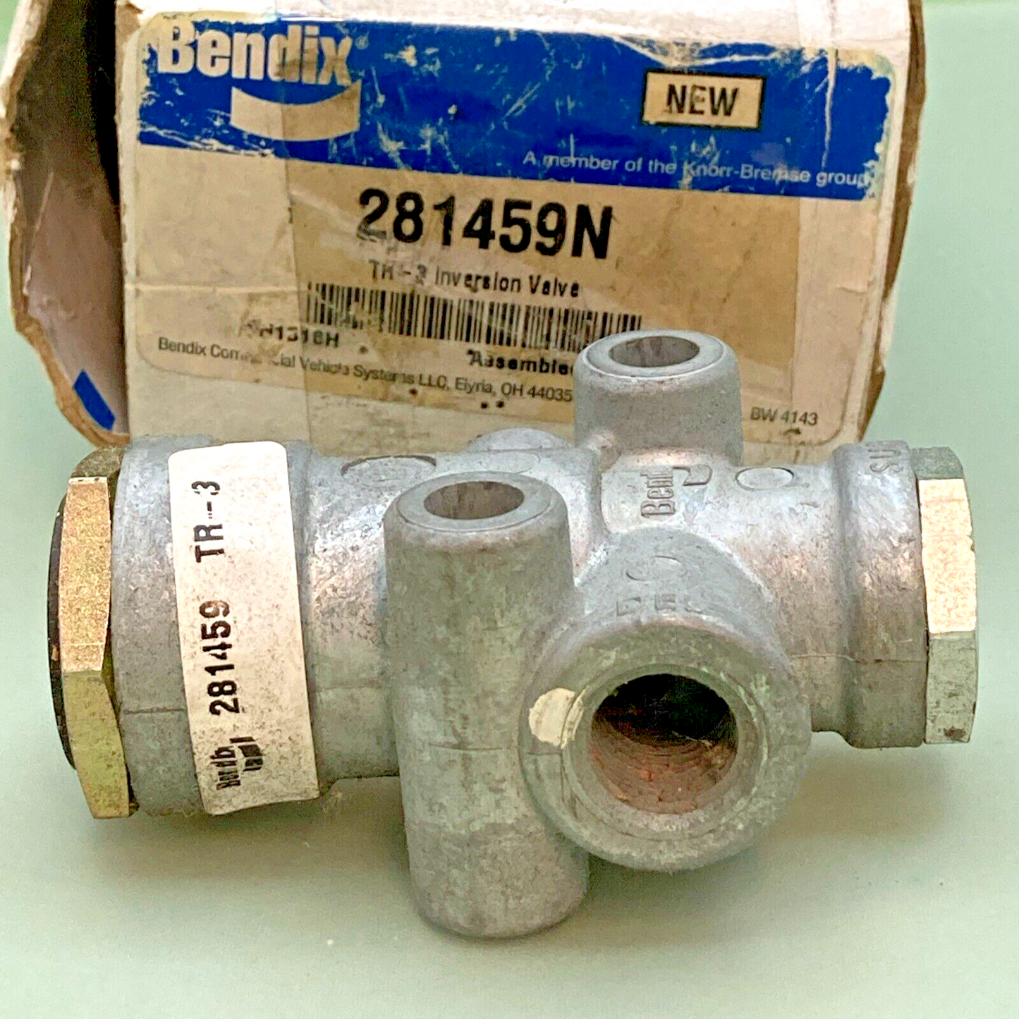 NEW GENUINE BENDIX 281459N TR-3 Series 40 psi Die Cast Zinc Inversion Valve