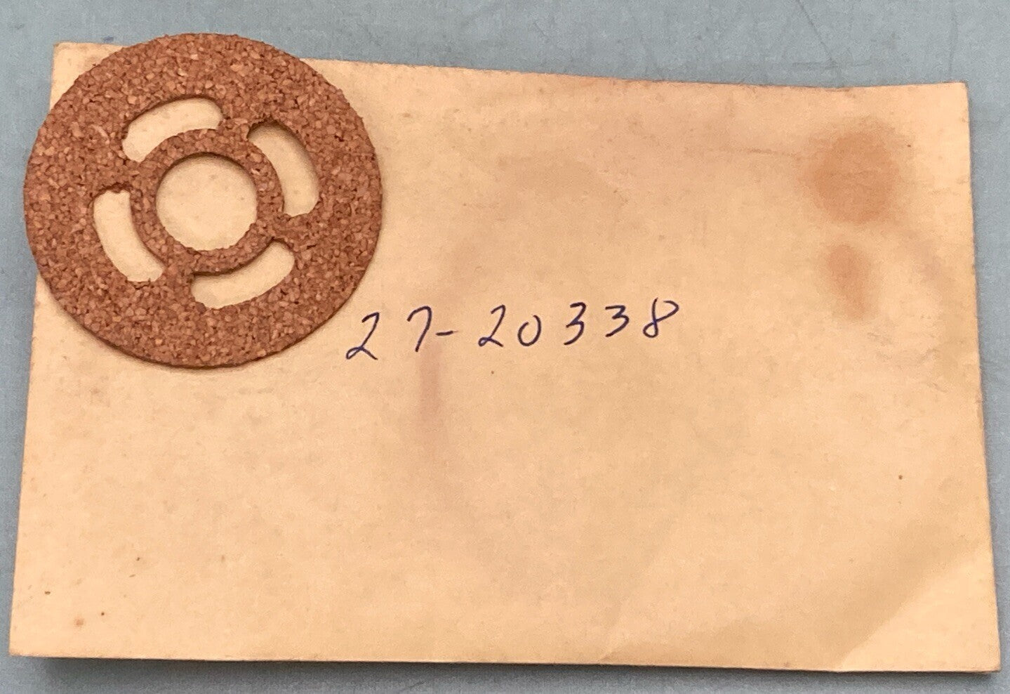 NEW REPLACES MERCURY QUICKSILVER 27-20338 GASKET FILTER ELEMENT Mark 40 KG9 KF9