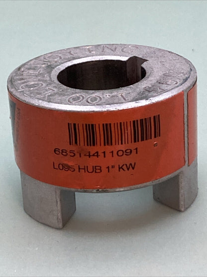 NEW GENUINE LOVEJOY L095 1.00 Flexible Hub Sintered Iron 1" Bore 1/4" Keyway