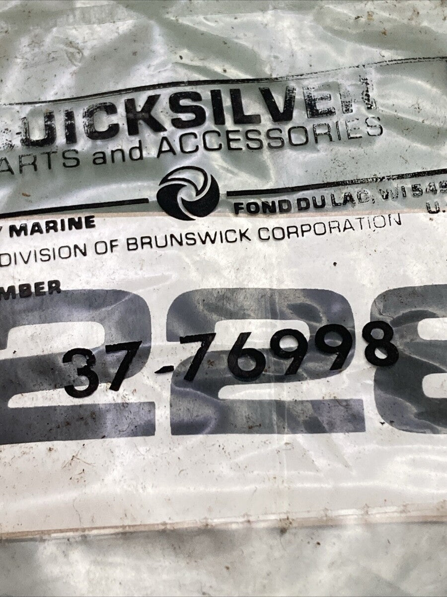 NEW GENUINE MERCURY QUICKSILVER 37-76998 DECAL