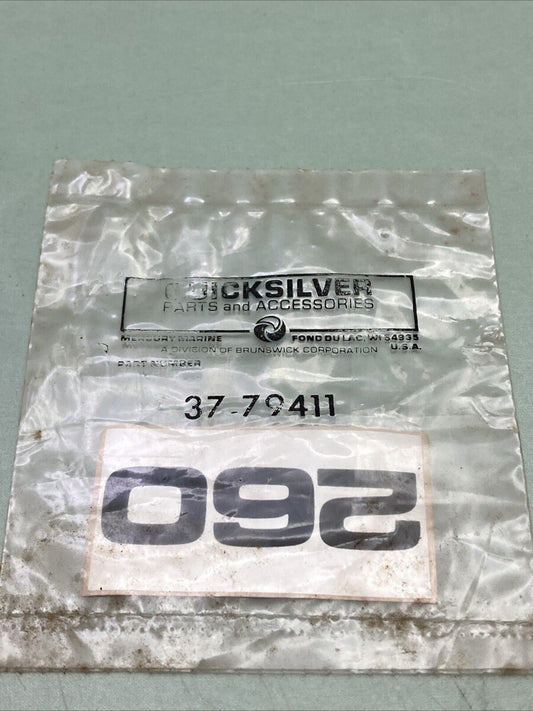 NEW GENUINE MERCURY QUICKSILVER 37-79411 DECAL