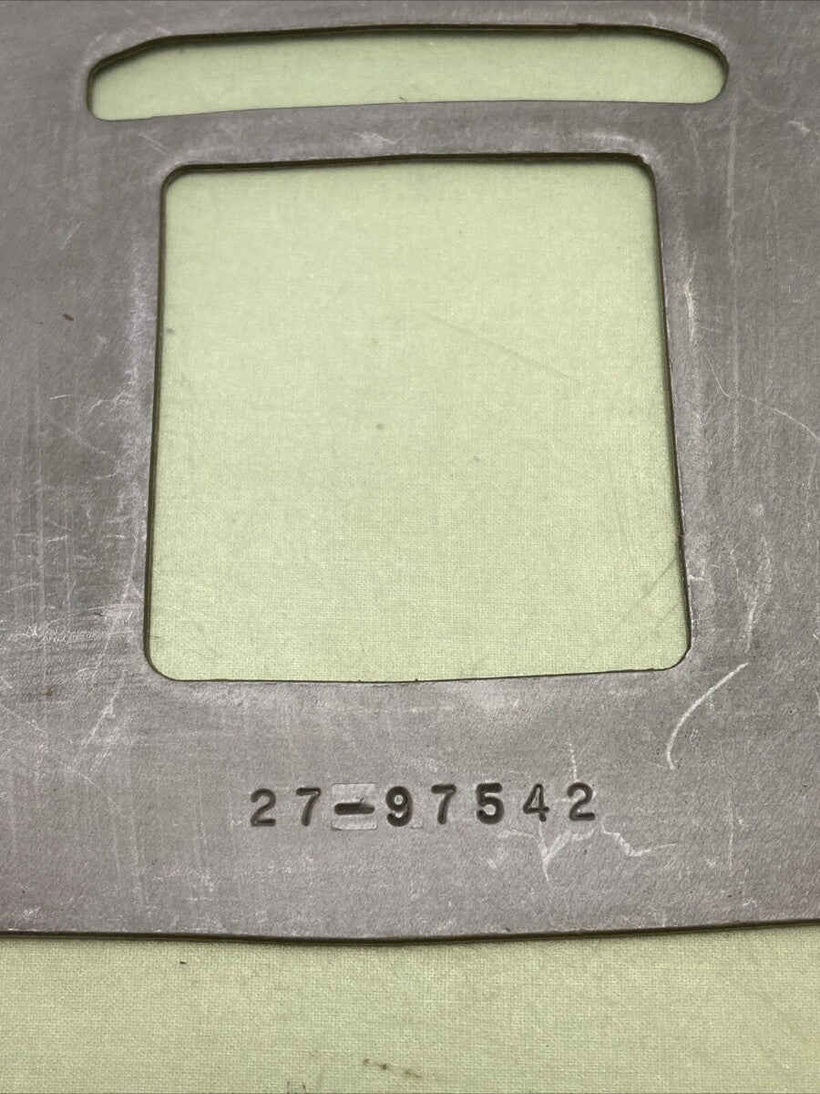 NEW GENUINE MERCURY QUICKSILVER 27-97542 ELBOW AND RESERVOIR TO MANIFOLD GASKET