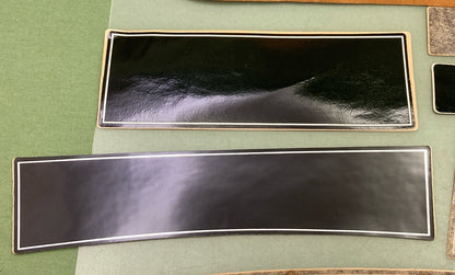 NEW GENUINE MERCURY 1980-1982 115HP OUTBOARD DECALS, INCOMPLETE KIT