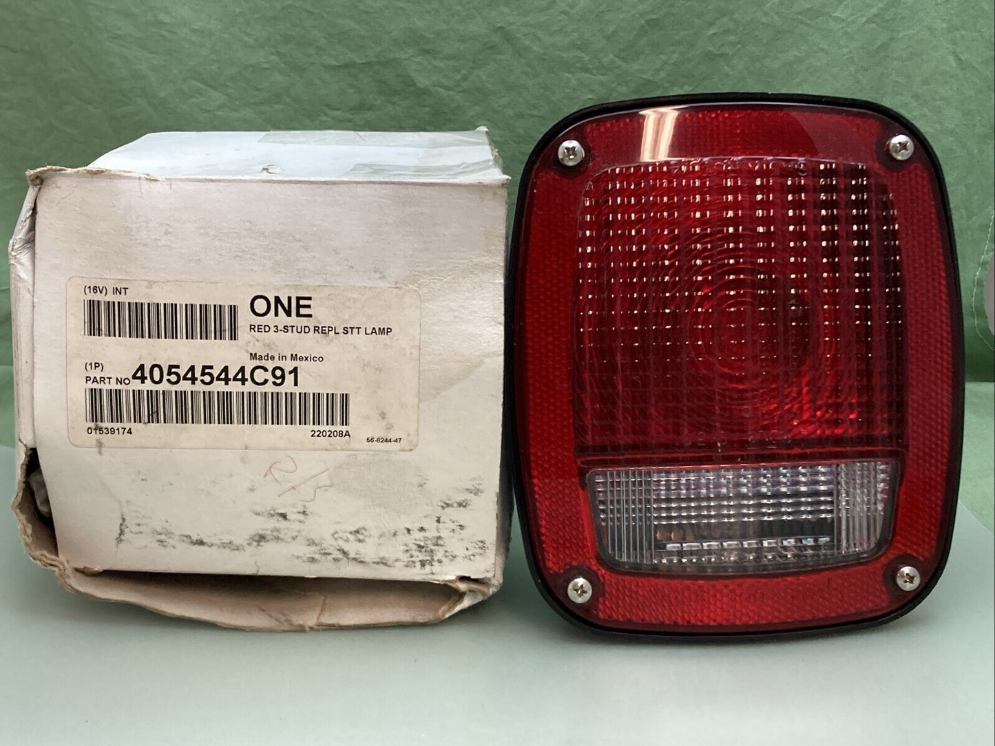 NEW INTERNATIONAL 4054544C91 LIGHT TAIL AND STOP RIGHT STOP TAIL TURN BACK UP