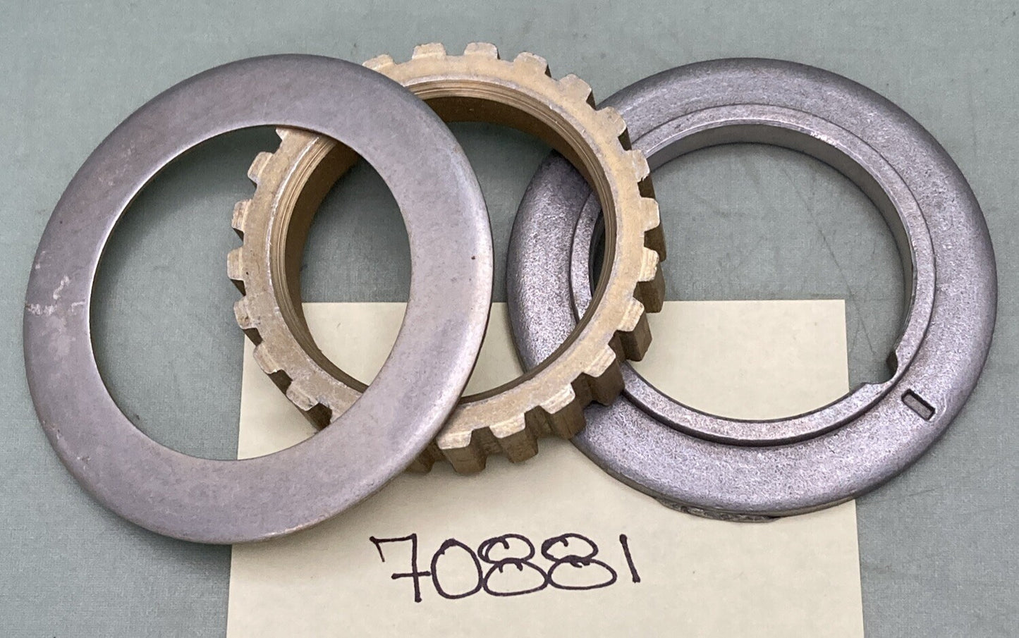 NEW REPLACES MERCURY QUICKSILVER 70881 PULLEY CRANKSHAFT OUTBOARD 50-90HP