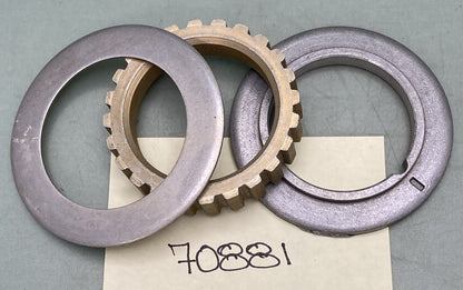 NEW REPLACES MERCURY QUICKSILVER 70881 PULLEY CRANKSHAFT OUTBOARD 50-90HP