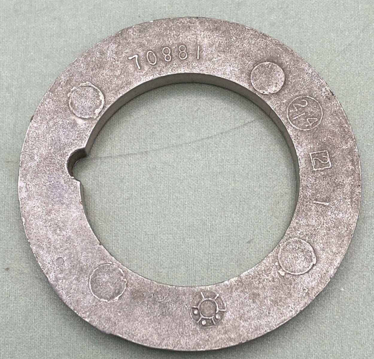 NEW REPLACES MERCURY QUICKSILVER 70881 PULLEY CRANKSHAFT OUTBOARD 50-90HP