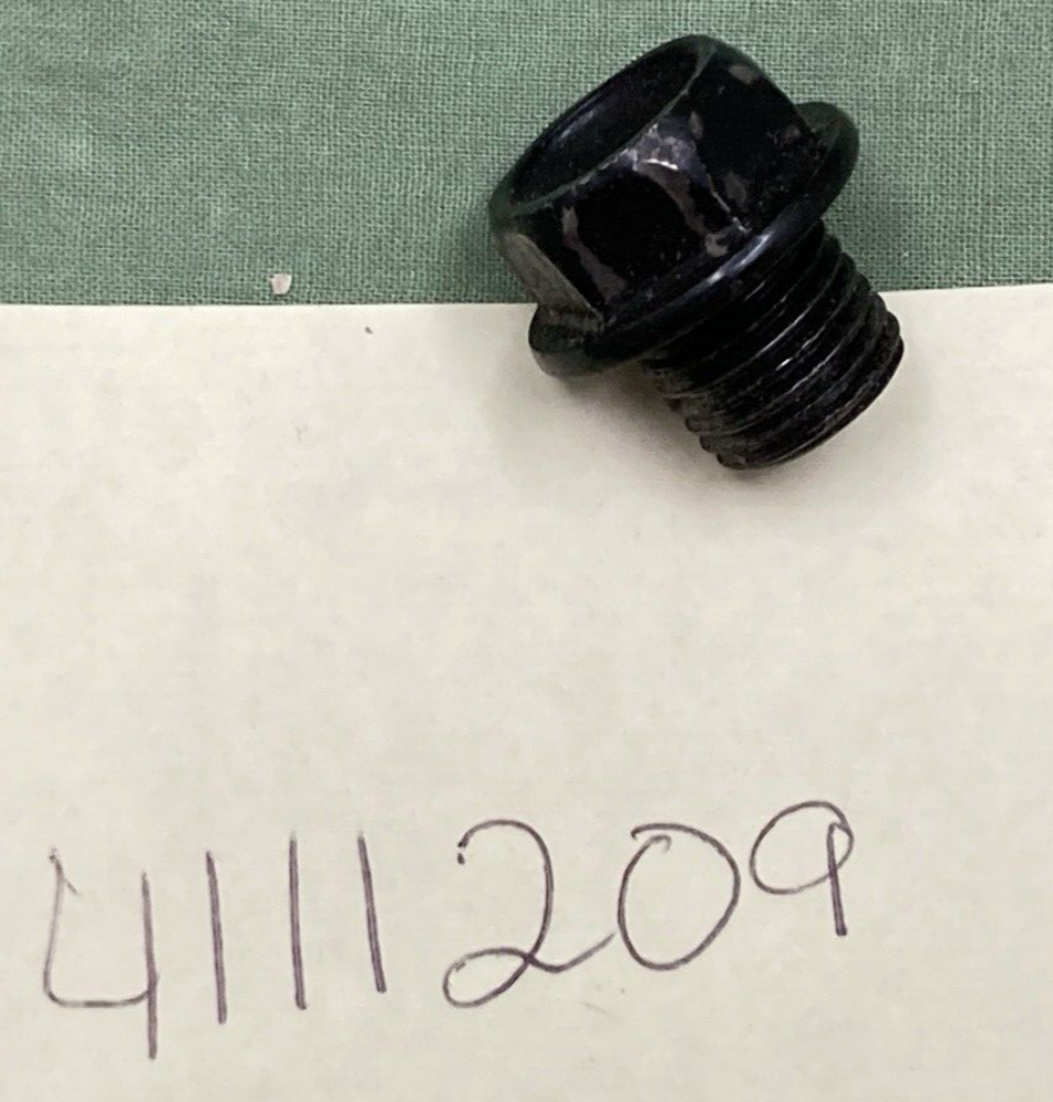 NEW HYSTER 4111209 DRAIN PLUG OIL
