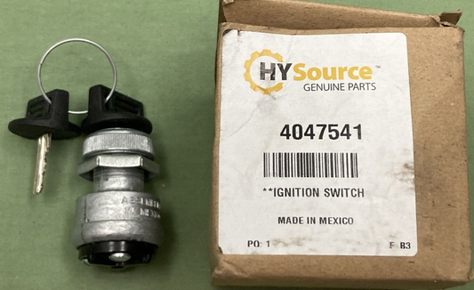 NEW GENUINE HYSOURCE 4047541 IGNITION SWITCH W/ 2 KEYS HYSTER
