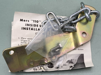 NEW GENUINE MERCURY 34745A 2 STEERING BRACKET ASSEMBLY OUTBOARD 110HP